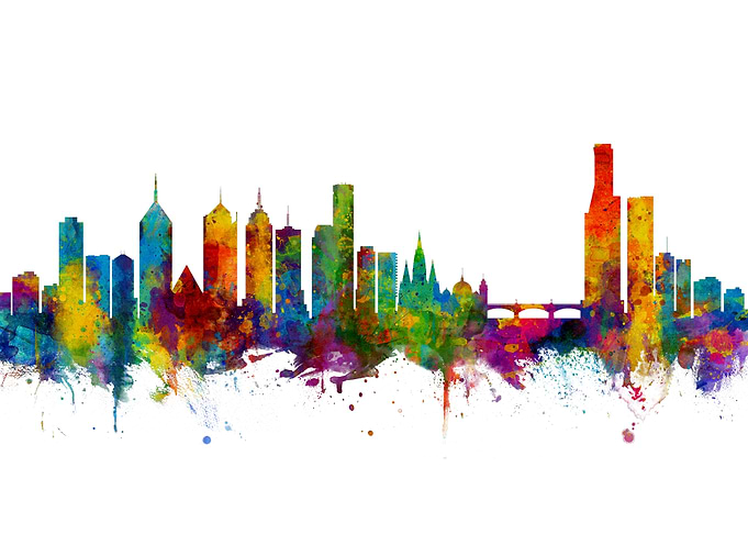 Melbourne Skyline