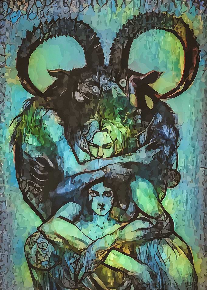 Green Fallen Angel Azazel