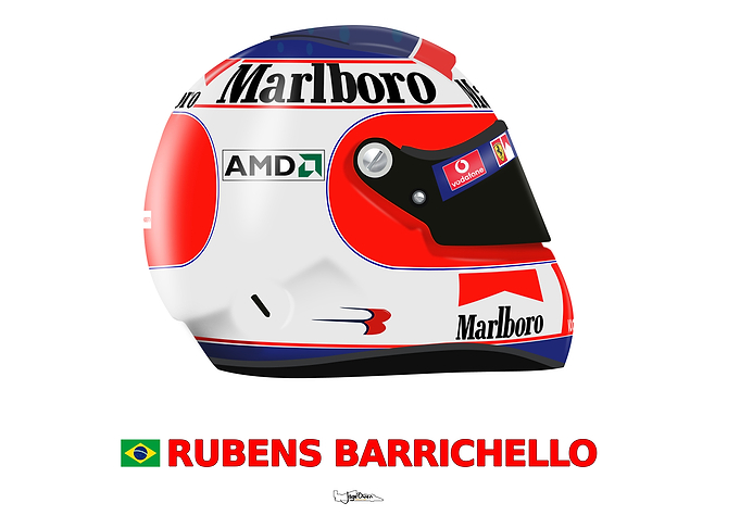 Barrichello Helmet