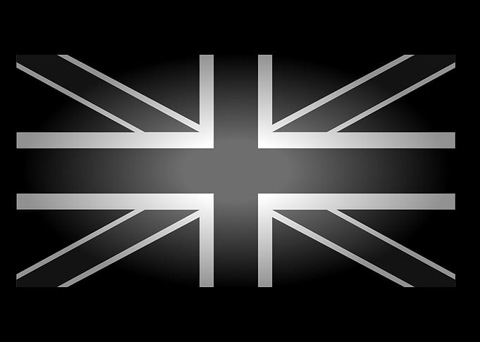 American flag metallic