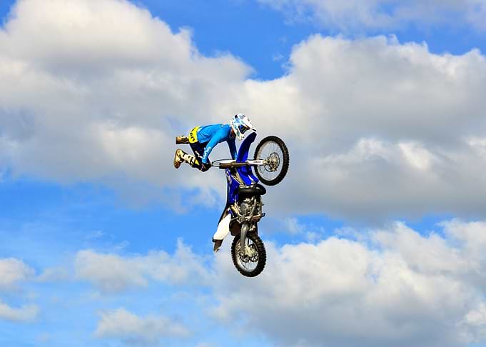 Motorcycle jumping work 7