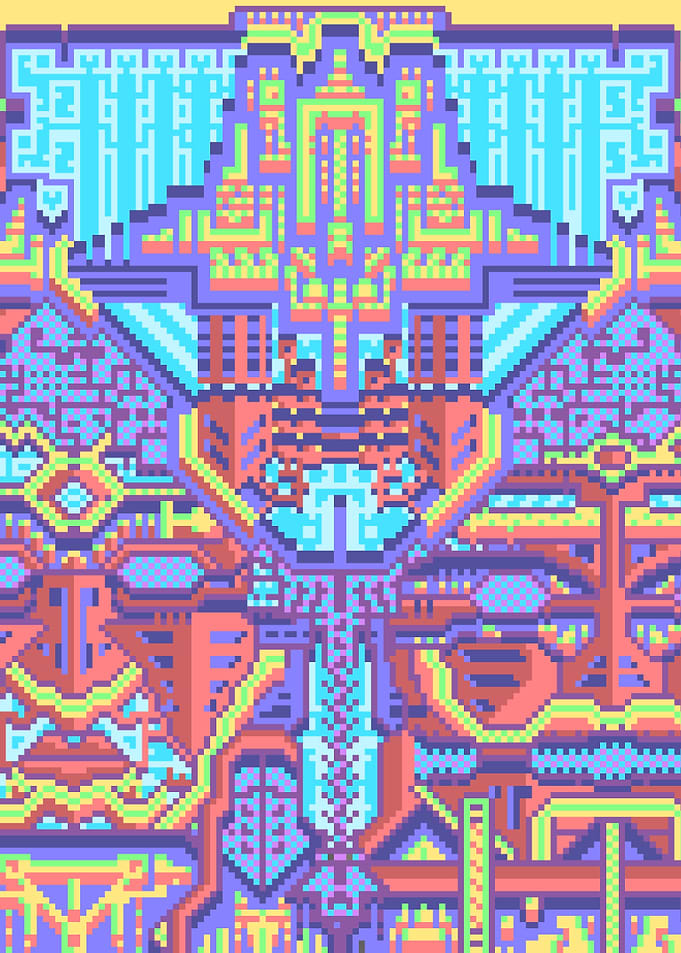 ORZMUZD ARYMAN pixel art