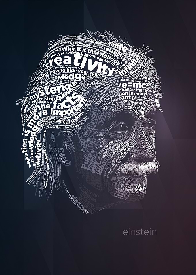Einstein Typographyc