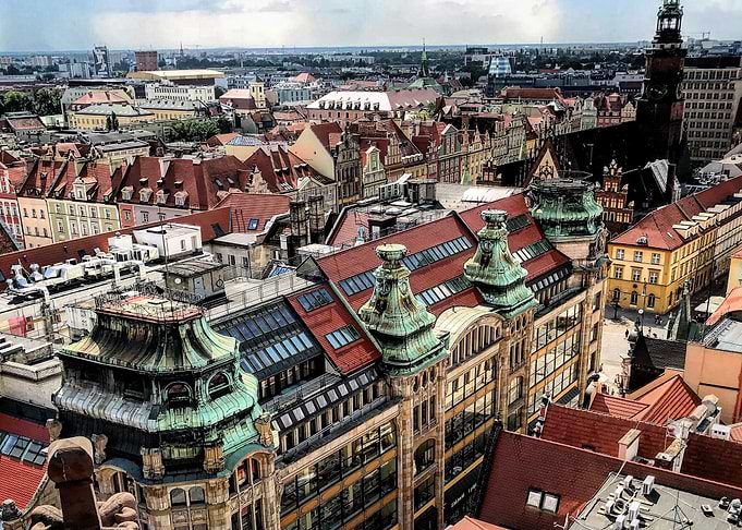 Wroclaw City Scape
