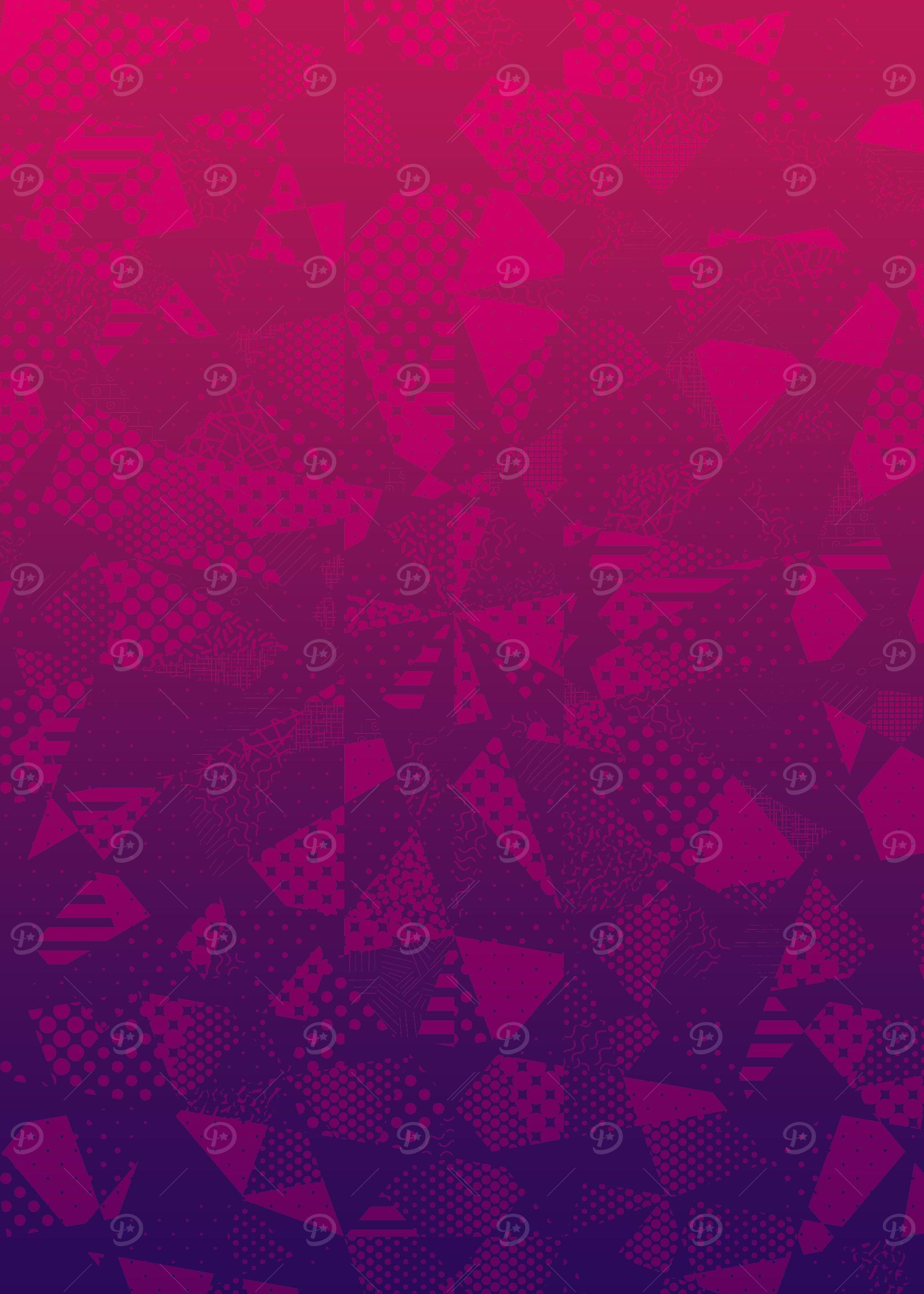 Purple pop print