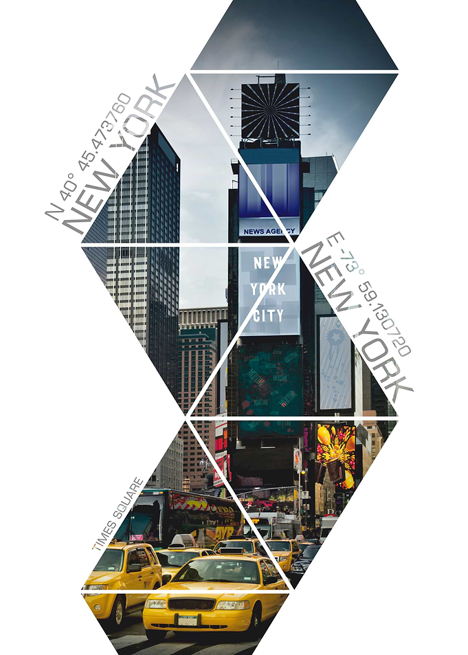 Coordinates NYC Times Sq