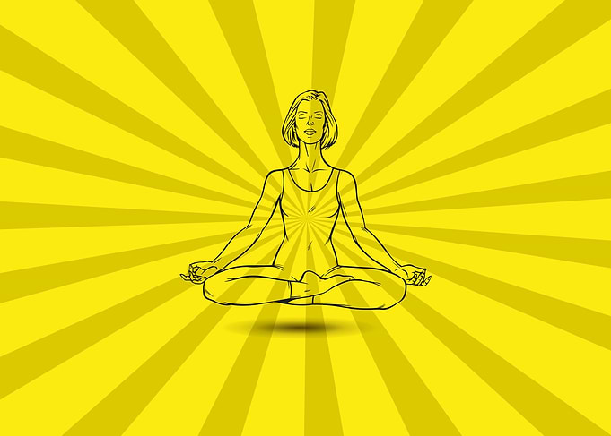 woman yoga