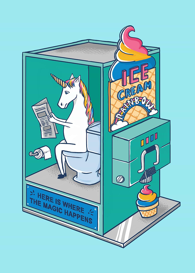 Unicorn Ice Cream