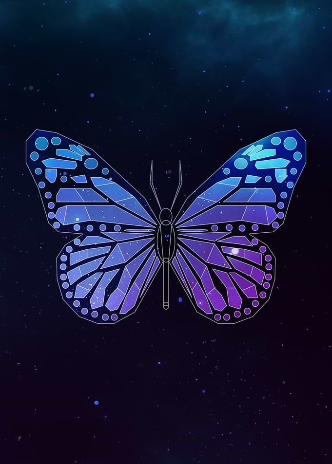 Galaxy Butterfly