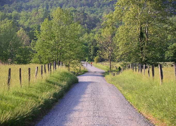 Bicycling Cades Cove