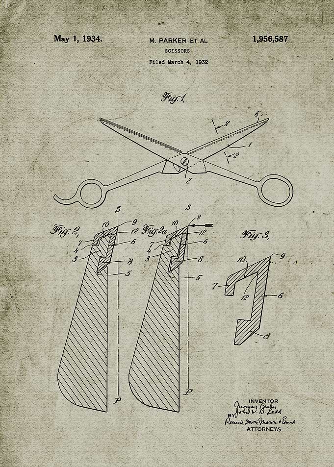 1932 Scissors