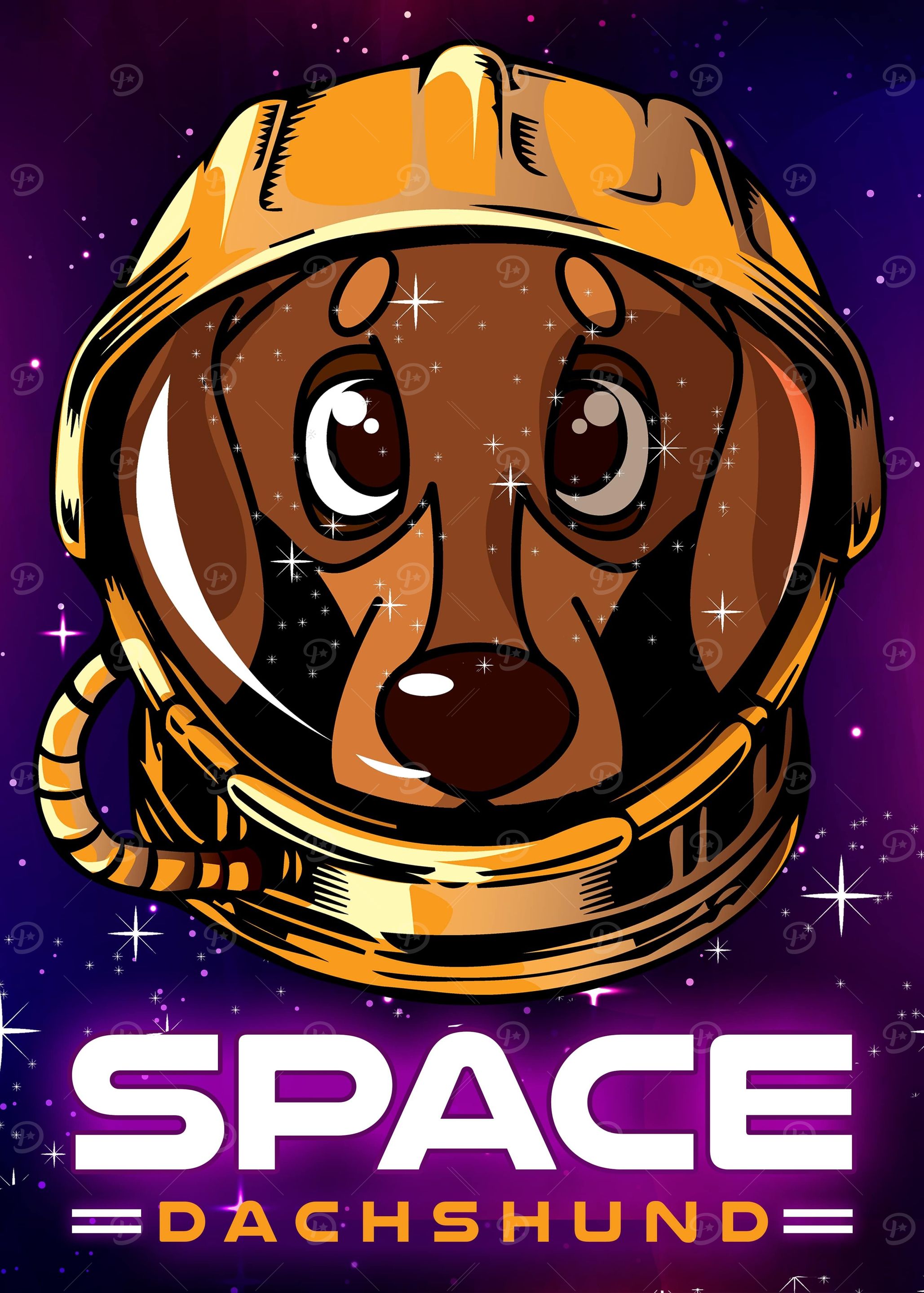 Space Dachshund Galaxy