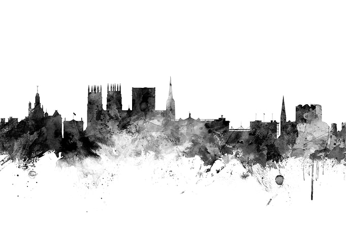 York England Skyline
