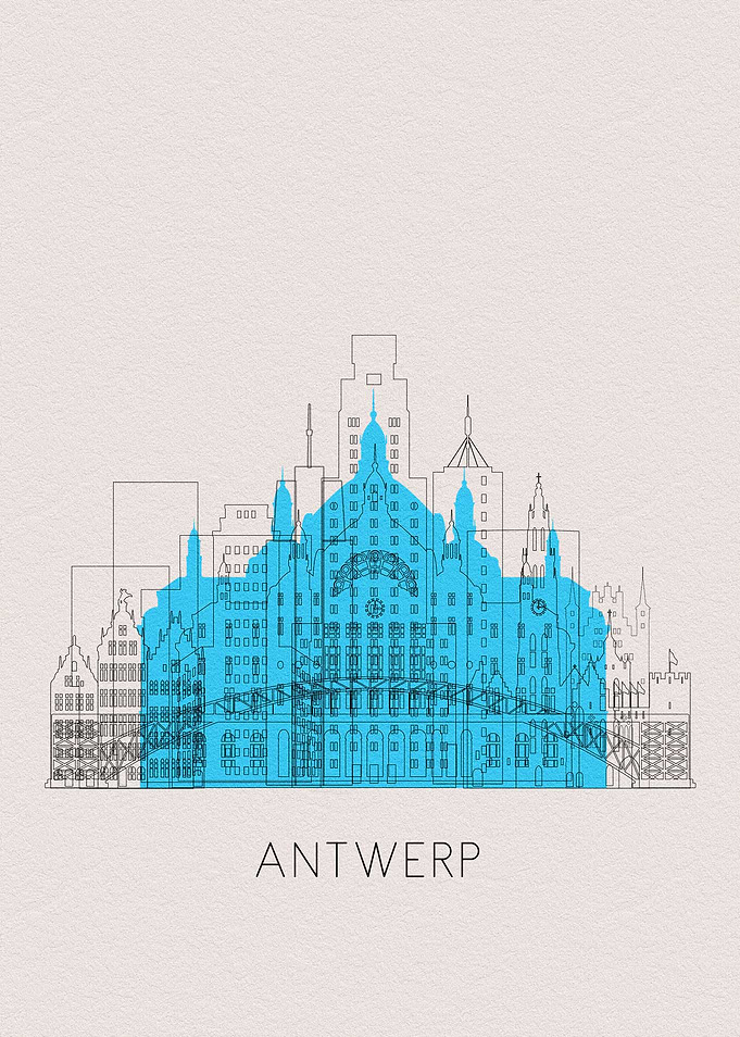 Antwerp Skyline