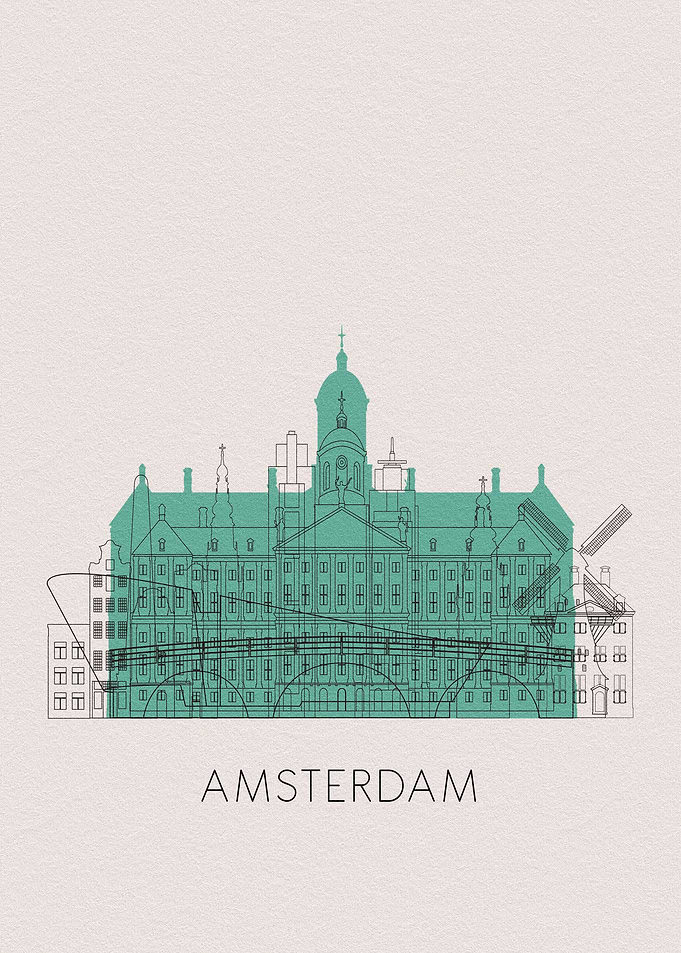 Amsterdam Skyline