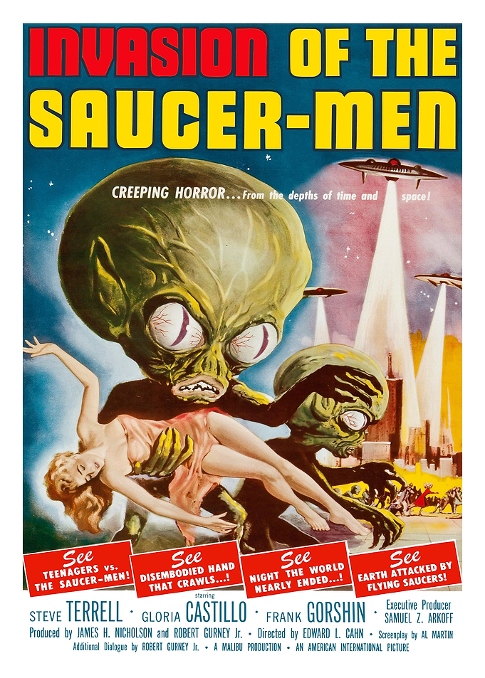 Invasion of The Saucer Men