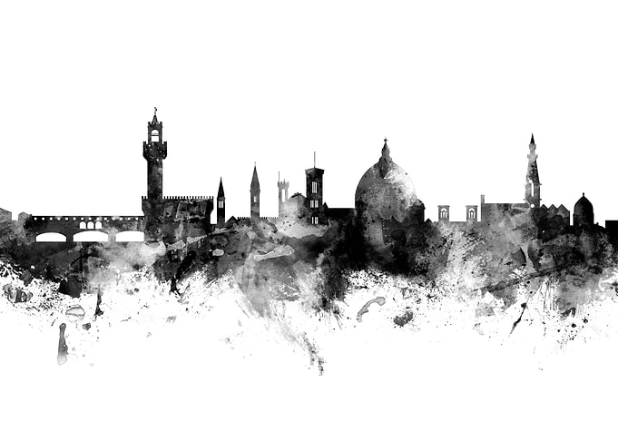 Florence Italy Skyline