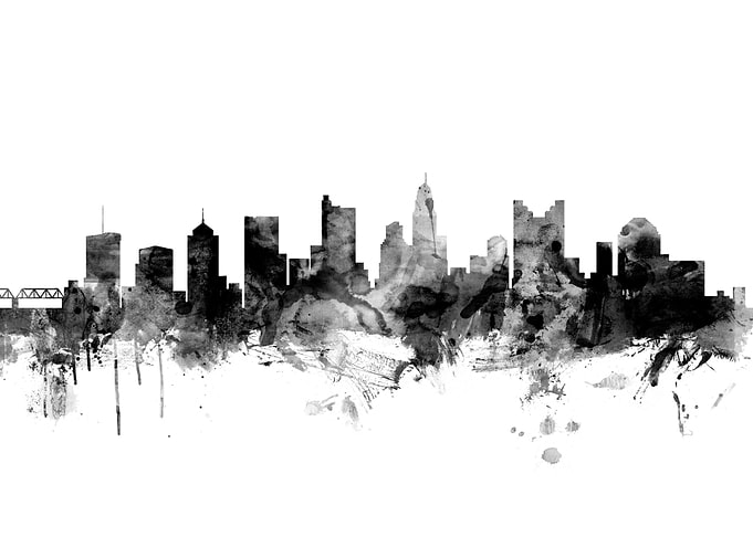 Columbus Ohio Skyline