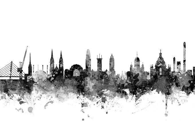 Helsinki Finland Skyline