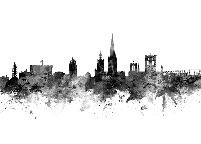 Norwich England Skyline