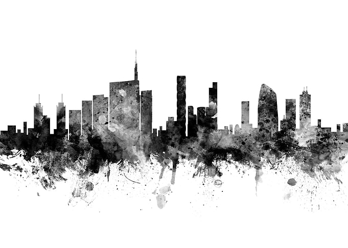 Milan Italy Skyline