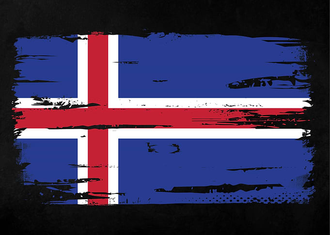 Iceland Flag