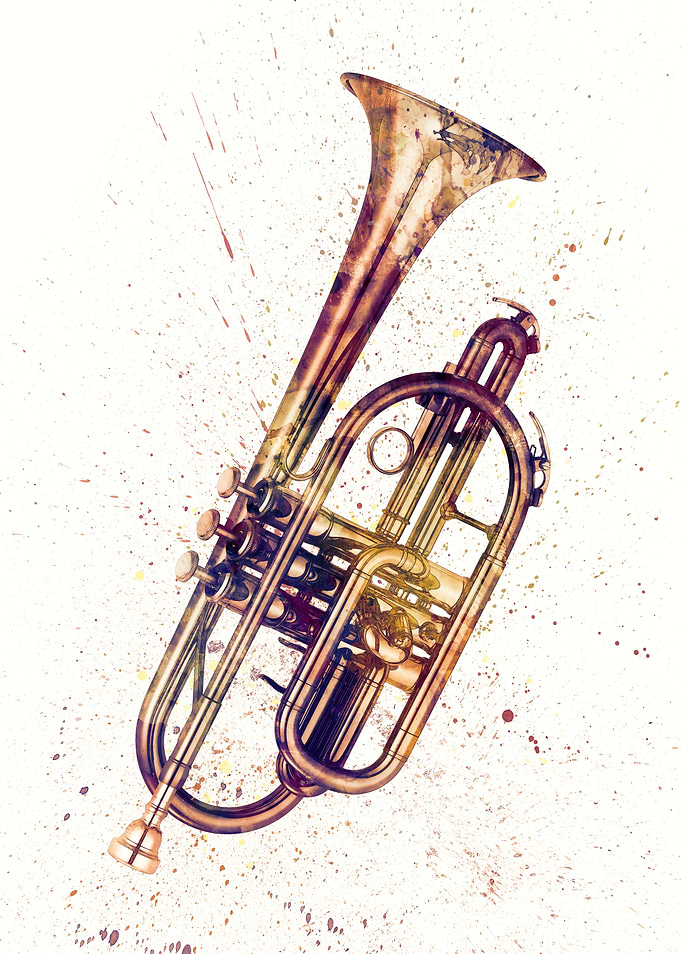 Cornet Watercolour
