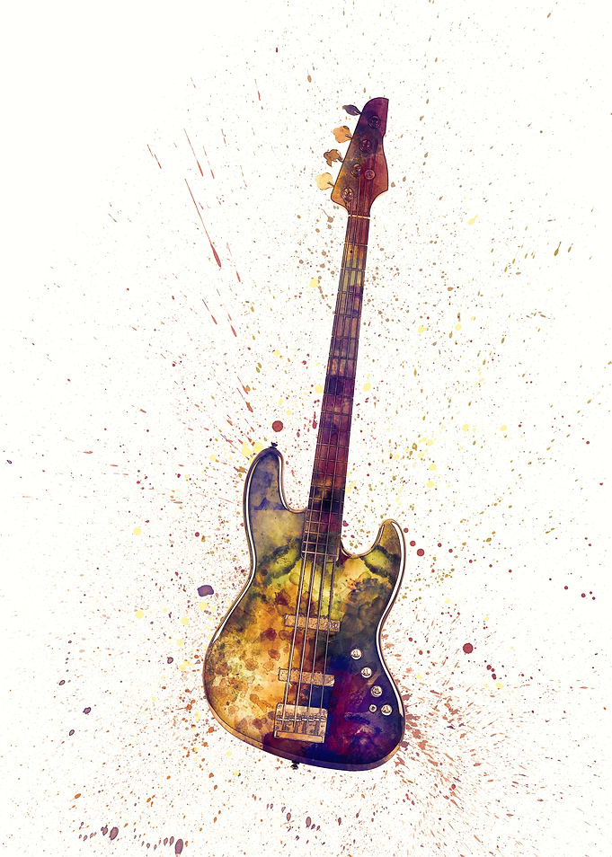 Electric Bass Guitar