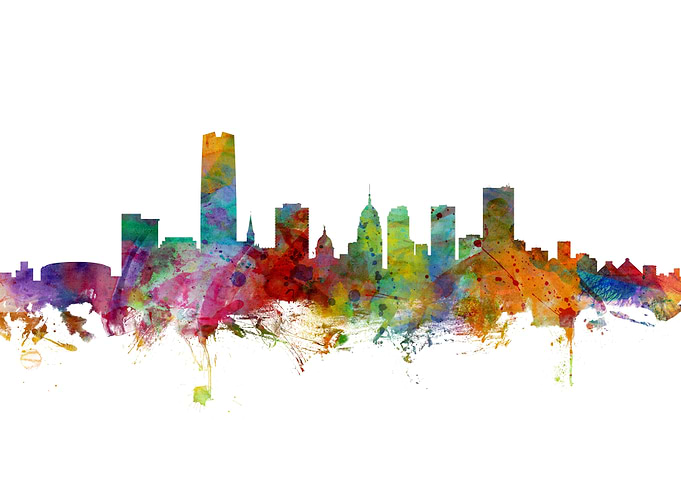 Oklahoma City Skyline