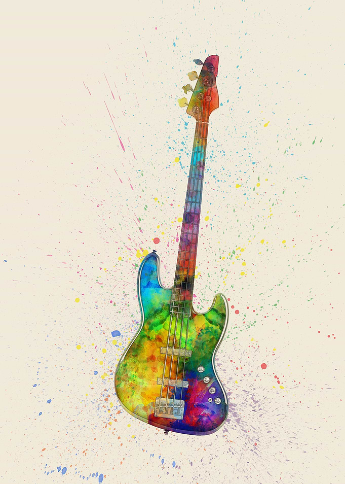 Electric Bass Guitar