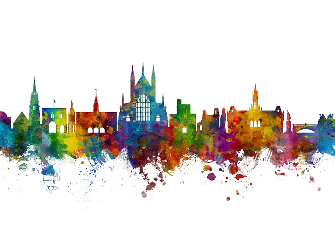 Winchester England Skyline