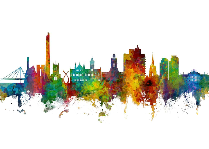 Northampton Skyline