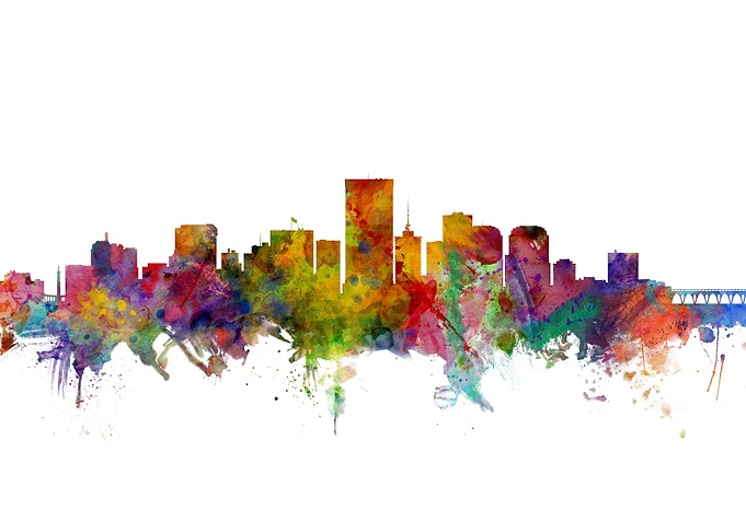 Richmond Virginia Skyline