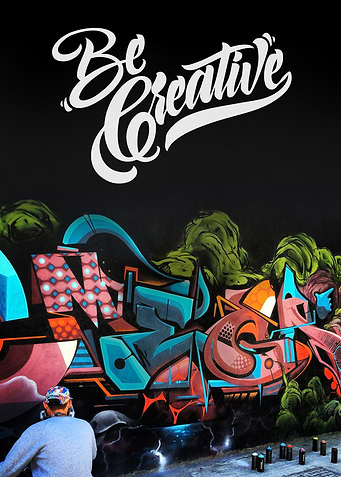Street Art in the making
