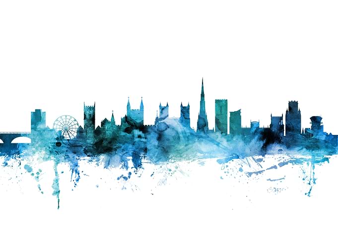 Bristol England Skyline