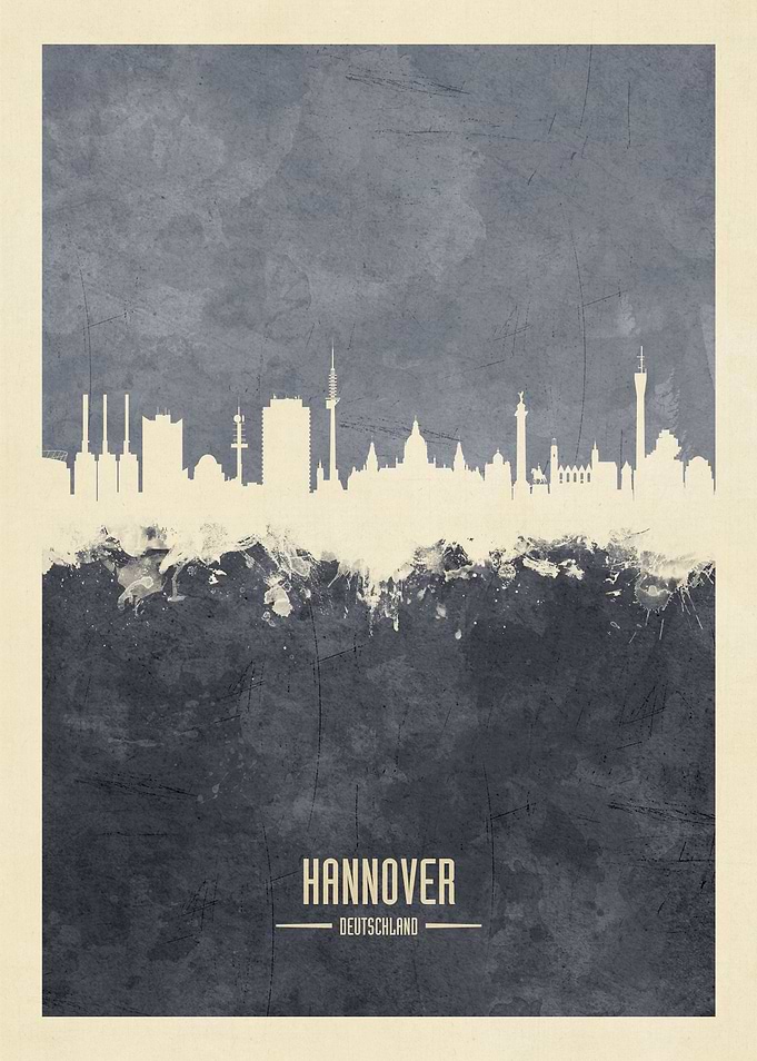 Hannover Germany Skyline