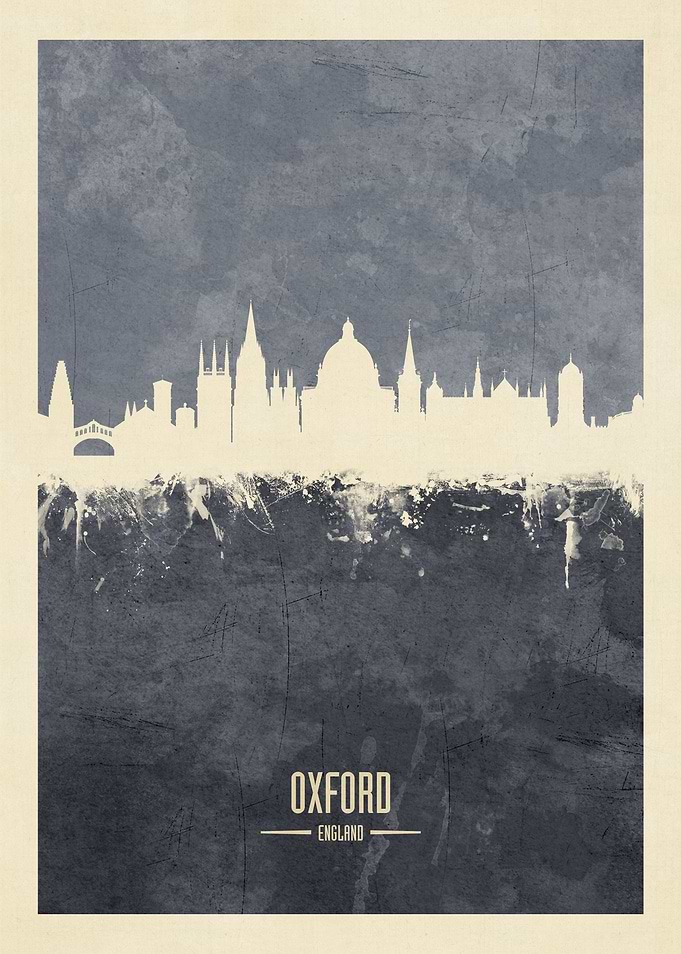 Oxford England Skyline