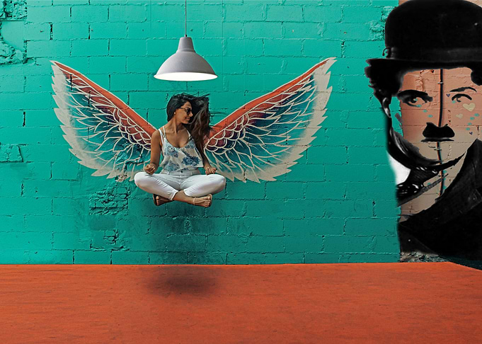 Charlie Chaplins Angel