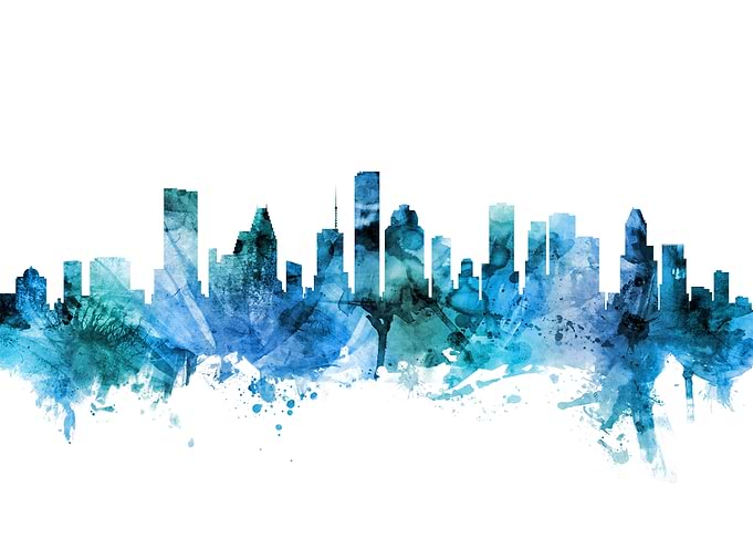 Houston Texas Skyline