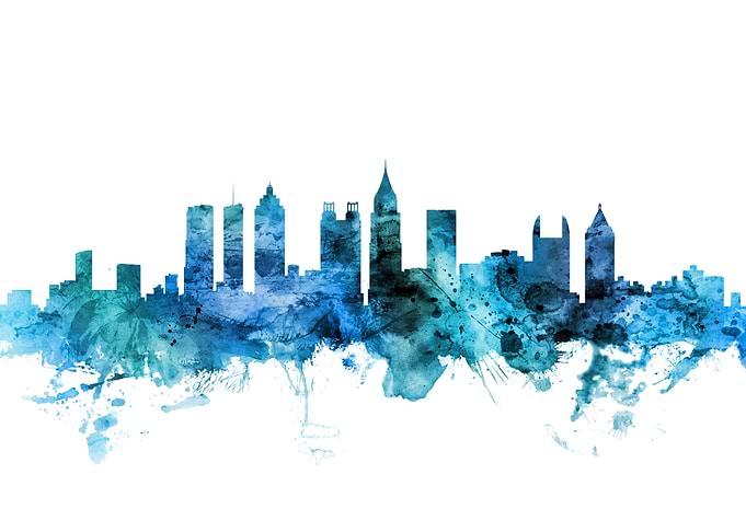 Atlanta Georgia Skyline