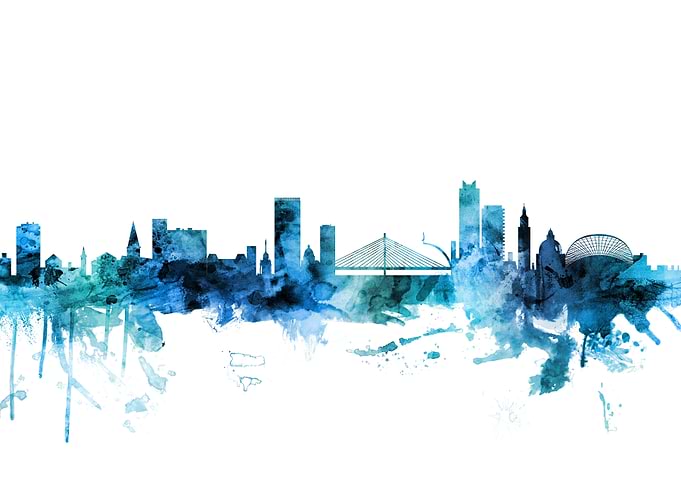 Liege Belgium Skyline