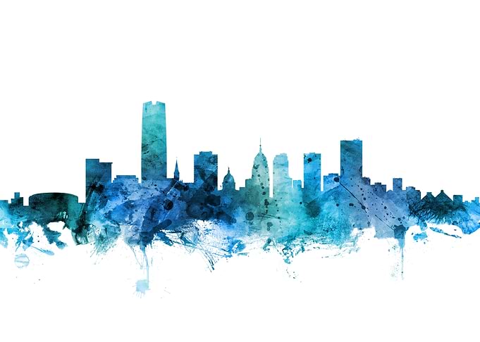 Oklahoma City Skyline