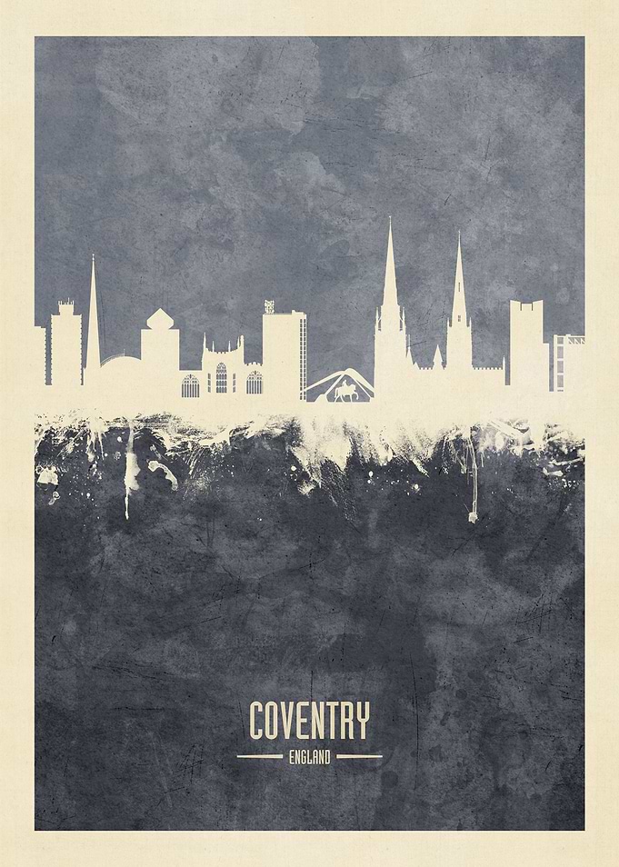 Coventry England Skyline