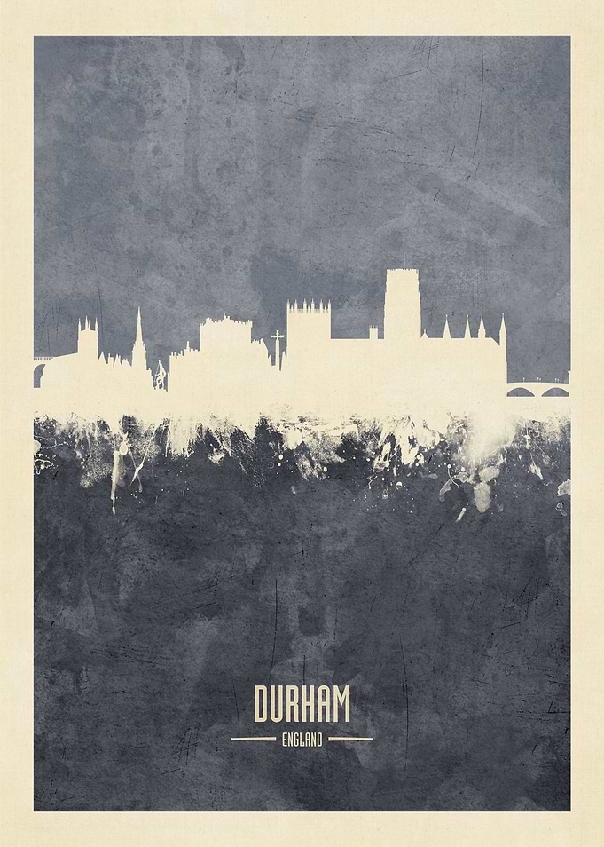 Durham England Skyline