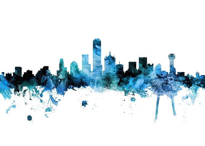 Dallas Texas Skyline