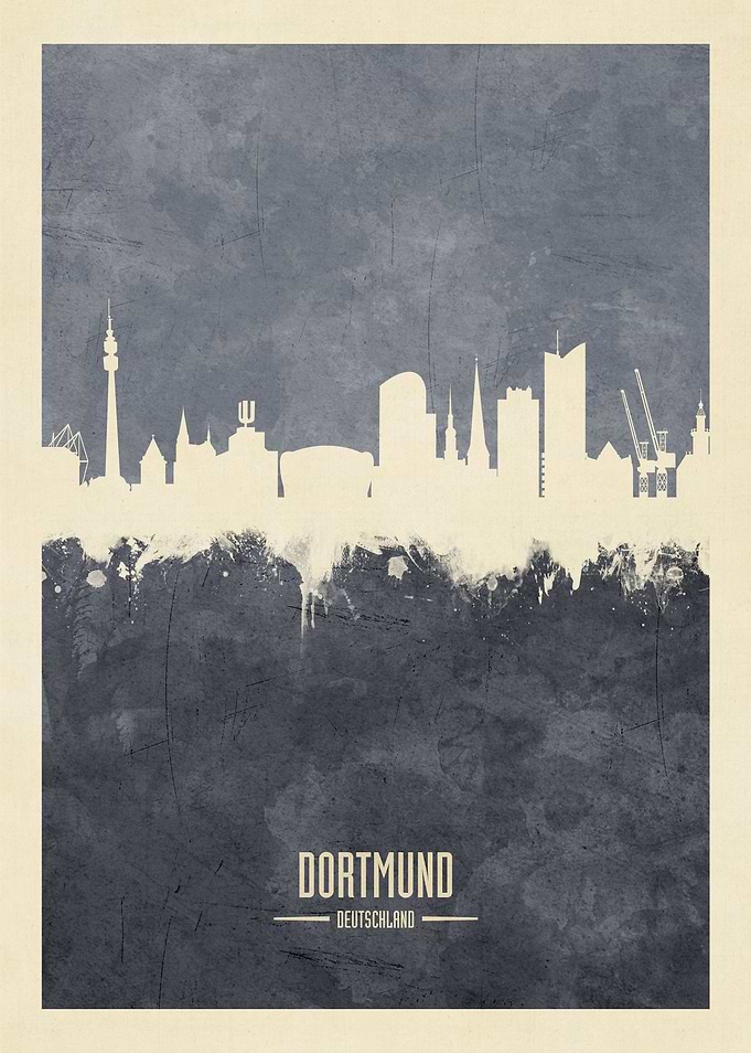 Dortmund Germany Skyline