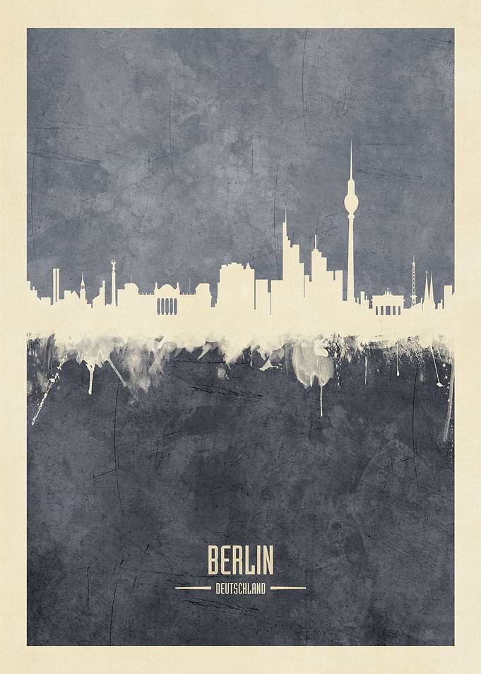 Berlin Germany Skyline