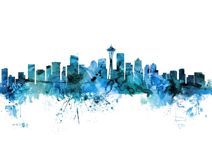 Seattle Washington Skyline
