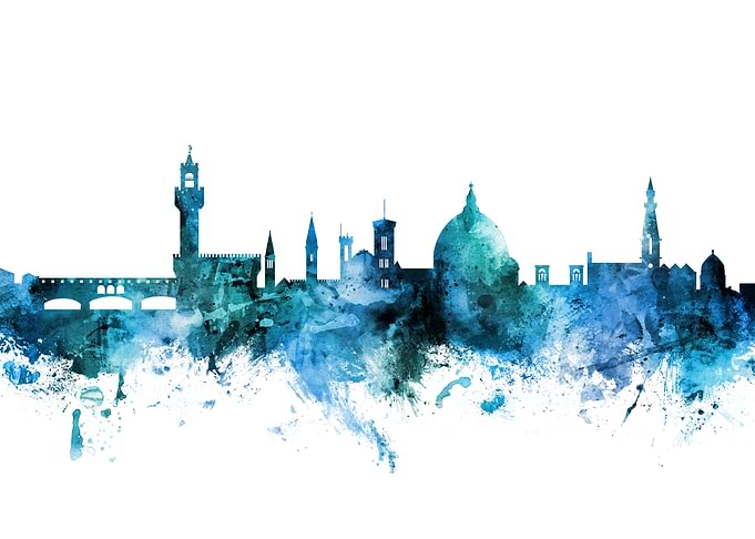 Florence Italy Skyline