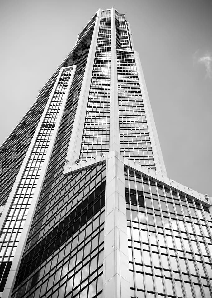 Mercury tower bw